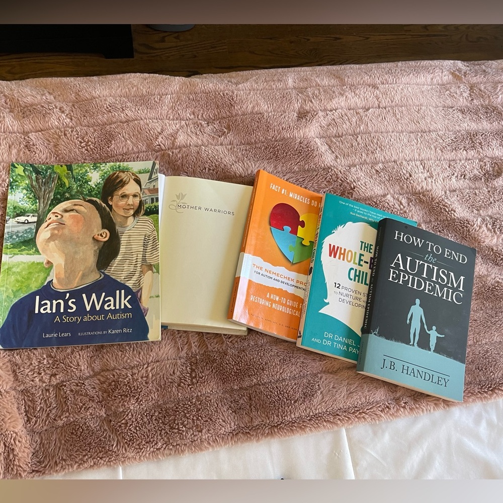 Bundle of autism books